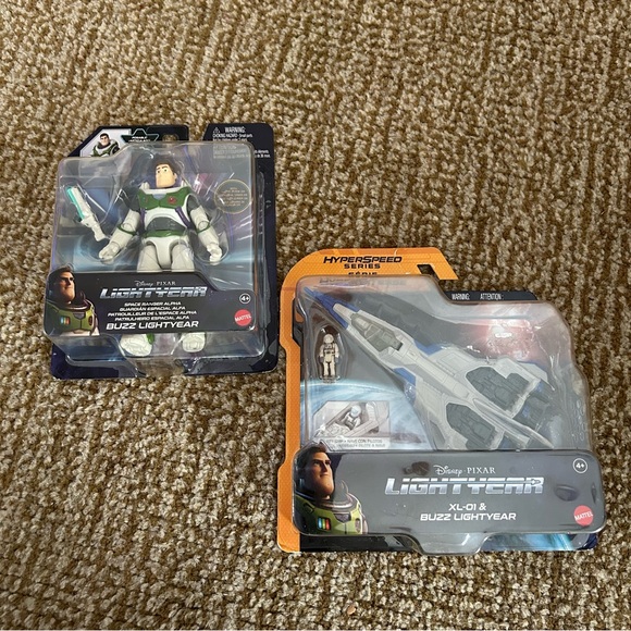 New- 2 Disney Lightyear sets: Buzz light year and XL-01 and Buzz Lightyear - Picture 1 of 6